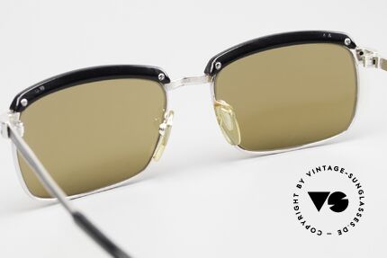 Metzler AA 1/10 12k Gold Gefüllte Brille, professionell aufgearbeitet mit PERSOL Mineralgläsern, Passend für Herren