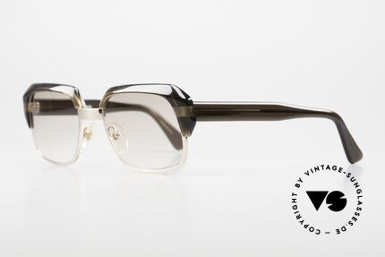 Rodenstock Bertram 70er Jahre Kombi-Brille, 1/20 des Metalls sind 10kt Gold (Wahnsinns-Qualität), Passend für Herren