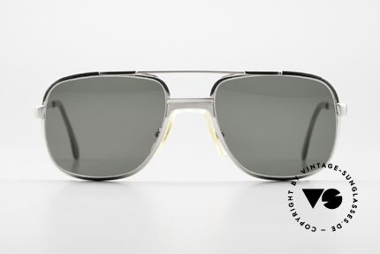 Rodenstock Tenno Weißgold Doublé 80er Brille, Echt-Golddoublé Fassung im 1/20 10k Mischverhältnis, Passend für Herren