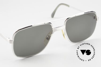Rodenstock Tenno Weißgold Doublé 80er Brille, 2nd hand vintage Modell in einem exzellenten Zustand, Passend für Herren