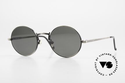 Giorgio Armani 128 Antik Silber Rahmen Legierung, vintage Brille vom Modedesigner Giorgio ARMANI, Passend für Herren und Damen