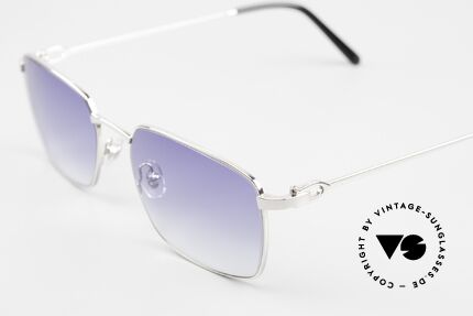 Cartier Spinner Eckige Luxus Brille Herren, ungetragene Luxusbrille mit orig. Etui & Verpackung, Passend für Herren