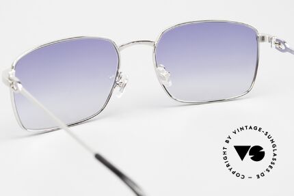 Cartier Spinner Eckige Luxus Brille Herren, ein altes Original von 2009 mit neuen Sonnengläsern, Passend für Herren