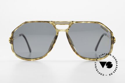 Carrera 5316 Verstellbare 80er Brille, Modell 5316, col. 10, Größe 58-17, Vario Bügel, Passend für Herren