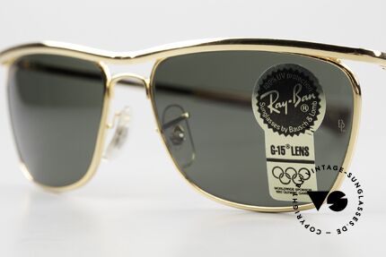 Ray Ban Olympian II Deluxe Rare 1980er Sonnenbrille, ungetragen (wie alle unsere VINTAGE Ray-Bans), Passend für Herren