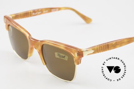 Persol Cellor Ratti 18kt Vergoldeter Rahmen, orig. Lagerware von 1987 - KEINE Retrobrille, Passend für Herren