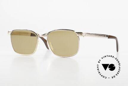 Metzler Marwitz Conador 60er Sonnenbrille Gold, antike Marwitz Sonnenbrille aus den 60er Jahren, Passend für Herren