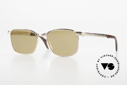 Metzler Marwitz Conador 60er Sonnenbrille Gold Details