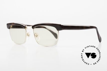 Rodenstock Arnold 60er Jahre Golddoublé Brille, 1/20 des Metalls sind 12kt Gold (Wahnsinns-Qualität), Passend für Herren