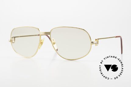 Cartier Romance LC - M Gläser Verdunkeln Automatisch, vintage CARTIER Luxus-Sonnenbrille; Modell ROMANCE, Passend für Herren und Damen