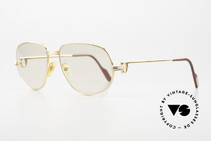 Cartier Romance LC - M Gläser Verdunkeln Automatisch, dieses Modell mit LC-Dekor & Medium Größe 56-16, 130, Passend für Herren und Damen