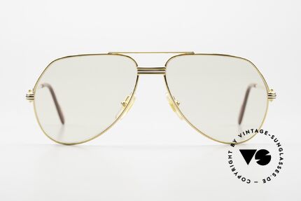 Cartier Vendome LC - S Automatikglas Sonnenbrille, wurde 1983 veröffentlicht und dann bis 1997 produziert, Passend für Herren und Damen