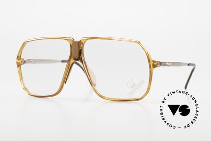 Carrera 5317 Vintage Brille Vario Bügel, vintage Brille von CARRERA aus dem Jahre 1986, Passend für Herren