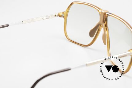 Carrera 5317 Optyl Material Brille 1986, leicht grün getönte Gläser (auch abends tragbar), Passend für Herren