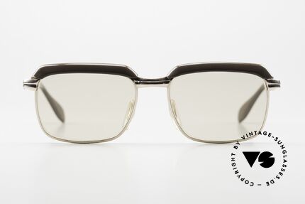 Metzler JK 1/10 12k Echtgold Brille, Echt-Golddoublé Rahmen im 1/10 12k Mischverhältnis, Passend für Herren