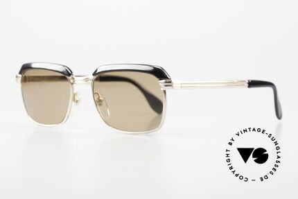 Metzler JK 60er Brille 12kt Golddoublé, 1/10 des Metalls sind 12kt Gold (Wahnsinns-Qualität), Passend für Herren