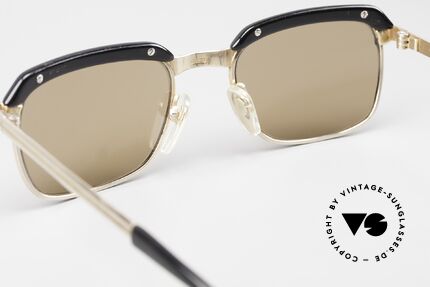 Metzler JK 60er Brille 12kt Golddoublé, top-professionell aufgearbeitet, Fassung (in Gr. 52/20), Passend für Herren