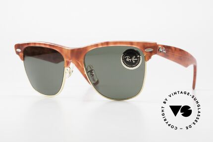 Ray Ban Wayfarer Max II Alte B&L USA Sonnenbrille, Ray Ban Klassiker aus den USA von Bausch&Lomb, Passend für Herren