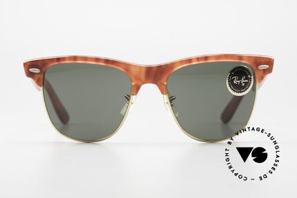 Ray Ban Wayfarer Max II Alte B&L USA Sonnenbrille, B&L G15 Mineral-Mineralgläser (100% UV-Schutz), Passend für Herren