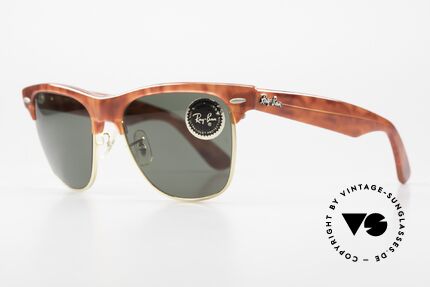 Ray Ban Wayfarer Max II Alte B&L USA Sonnenbrille, herausragende Qualität (fühlbar massiv & wertig), Passend für Herren