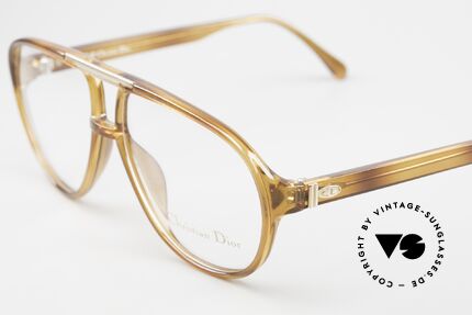 Christian Dior 2457 80er Optyl Aviator Brille, das Optyl Material ist leicht & altert einfach nicht, Passend für Herren