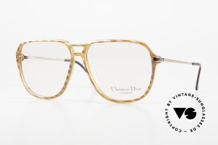 Christian Dior 2296 80er Vintage Monsieur Serie, vintage Chr. Dior Herren-Brillenfassung von 1985, Passend für Herren