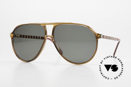 Christian Dior 2469 Aviator Brille Herren Optyl, männliches 80er Jahre Design von Christian Dior, Passend für Herren