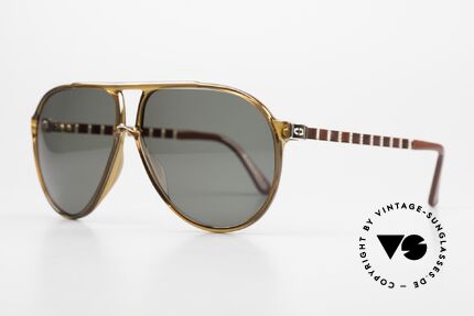 Christian Dior 2469 Aviator Brille Herren Optyl, höchster Tragekomfort (flexible Flexidée Bügel), Passend für Herren