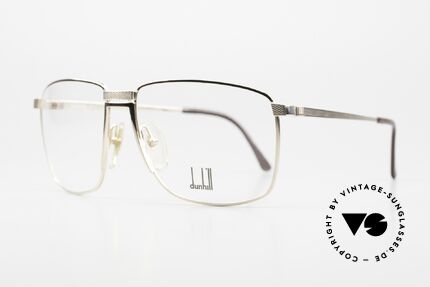 Dunhill 6071 Herrenbrille 80er Vergoldet, vergoldet & Barley Verfahren (winzige Facetten), Passend für Herren