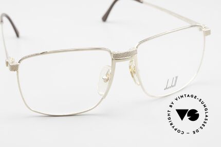 Dunhill 6071 Herrenbrille 80er Vergoldet, ungetragen (wie alle unsere 80er Luxus-Brillen), Passend für Herren