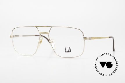 Dunhill 6068 Multi Vergoldete Brille 1988 Details