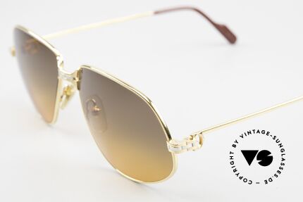 Cartier Panthere G.M. - L Mit Sunset Sonnengläsern, teure Luxus-Sonnenbrille in LARGE Größe 59-16, 140, Passend für Herren und Damen Cartier Panthere G.M. - L Mit Sunset Sonnengläsern, teure Luxus-Sonnenbrille in LARGE Größe 59-16, 140, Passend für Herren und Damen