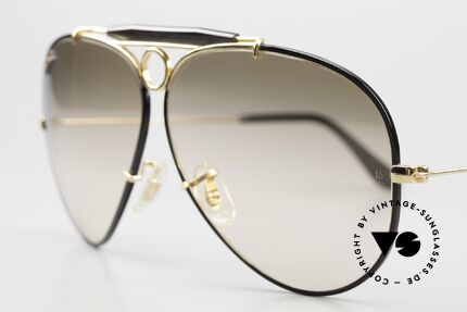 Ray Ban Shooter Precious Metals 24kt GP, produziert in den 1970ern & 80ern von Bausch&Lomb, Passend für Herren