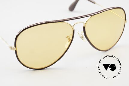 Ray Ban Large Metal II Leathers Changeable USA, ungetragenes Exemplar; inzwischen ein Sammlerstück, Passend für Herren