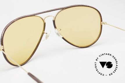 Ray Ban Large Metal II Leathers Changeable USA, KEINE Retrobrille, sondern ein kostbares 80er Original, Passend für Herren