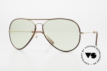 Ray Ban Large Metal II Green Changeable Gläser B&L Details