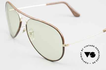 Ray Ban Large Metal II Green Changeable Gläser B&L, mit orig. B&L Changeable Gläsern (selbstabdunkelnd), Passend für Herren