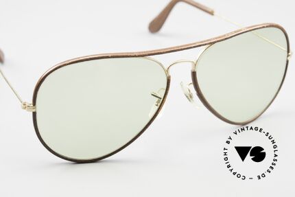 Ray Ban Large Metal II Green Changeable Gläser B&L, ungetragenes Exemplar; inzwischen ein Sammlerstück, Passend für Herren