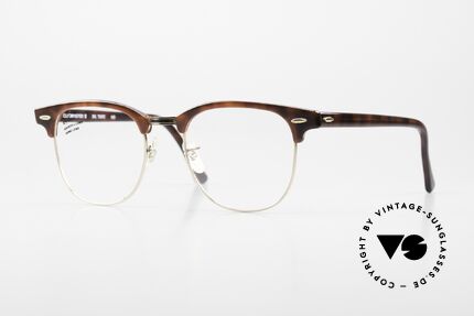 Ray Ban Clubmaster II Large Limited Edition B&L USA, original 90er Jahre Brille von RAY-BAN, USA, Passend für Herren