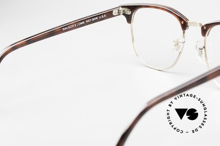 Ray Ban Clubmaster II Large Limited Edition B&L USA, KEINE Retrobrille, ein 30 Jahre altes Original!, Passend für Herren