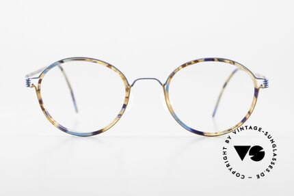 Lindberg Panto Air Titan Rim Titan Brille mit Azetat Inlay, markant veredelte Air Titanium Version mit Azetat-Rand, Passend für Herren und Damen Lindberg Panto Air Titan Rim Titan Brille mit Azetat Inlay, markant veredelte Air Titanium Version mit Azetat-Rand, Passend für Herren und Damen