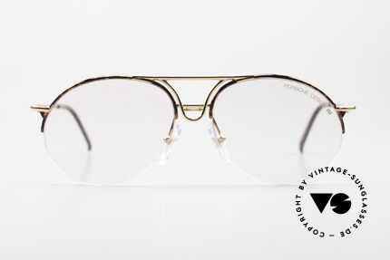 Porsche 5669 Klassische Vintage Brille, ungetragenes, seltenes Original aus den frühen 90ern, Passend für Herren und Damen