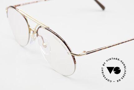Porsche 5669 Klassische Vintage Brille, kleine Größe 54°15, 135 (inkl. original Porsche Etui), Passend für Herren und Damen