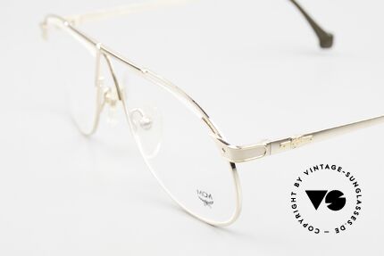 MCM München 9 90er Nylor Aviator Design, edle Fassung mit Seriennummer in Top-Qualität, Passend für Herren