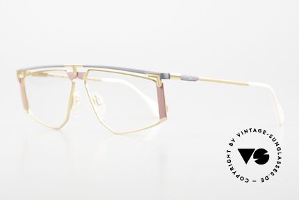 Cazal 235 80er Hip Hop Brille Unisex, markant in Farbe und Form (unverwechselbar CAZAL), Passend für Herren und Damen
