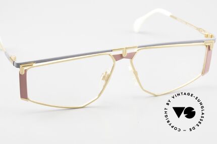 Cazal 235 80er Hip Hop Brille Unisex, ungetragen; wie alle unsere 80er vintage Titan-Brillen, Passend für Herren und Damen