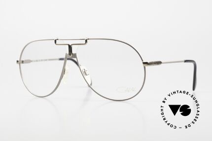 Cazal 731 Titanium Brille West Germany, legendäre Cazal Aviator vintage Brille von 1986, Passend für Herren