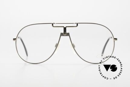 Cazal 731 Titanium Brille West Germany, 14 Gramm leichtes Titangestell im Targa-Design, Passend für Herren