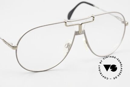 Cazal 731 80er Jahre Titan Fassung, KEINE Retrobrille, sondern das Original, Gr. 63°11, Passend für Herren