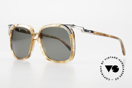 Cazal 112 70er Jahre Sonnenbrille, ein extrem robuster Rahmen mit verschraubten Teilen, Passend für Damen
